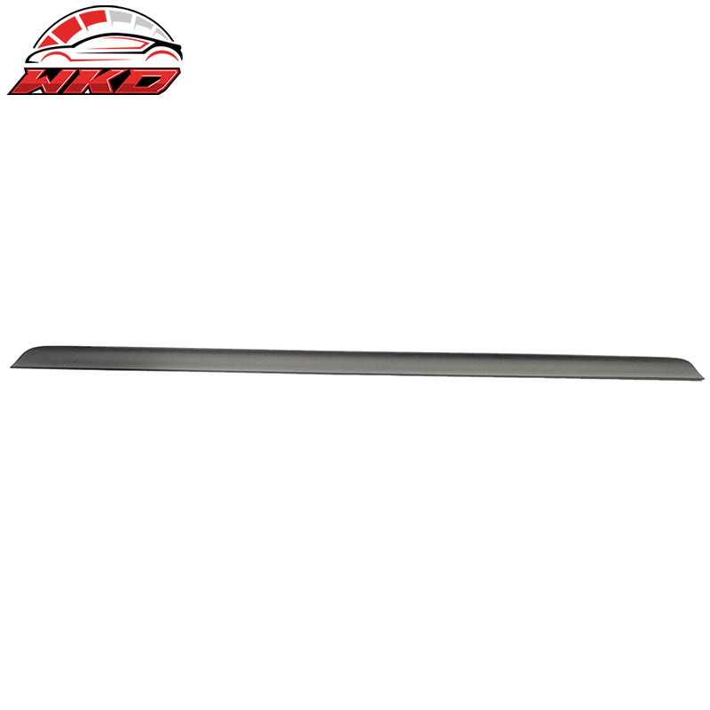 Fits 09-14 Acura TL 4th Gen 4DR Unpainted Black PU Flexible Rear Roof Spoiler