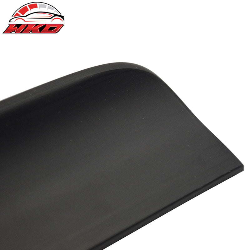 Fits 09-14 Acura TL 4th Gen 4DR Unpainted Black PU Flexible Rear Roof Spoiler