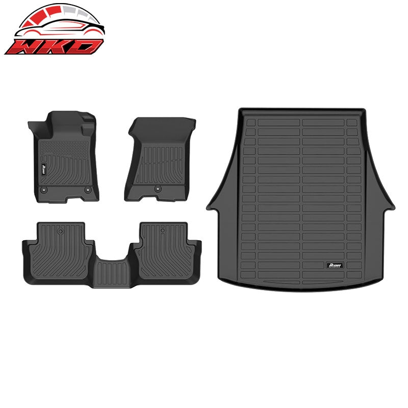 Wholesale 15-20 Acura TLX AWD TPE All Weather Waterproof 3D Floor Liners + Trunk Mats