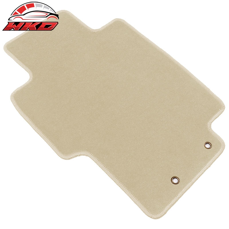 Fits 04-08 Acura TSX Car Floor Mats Liner Front Rear Nylon Beige Carpets 4PCS
