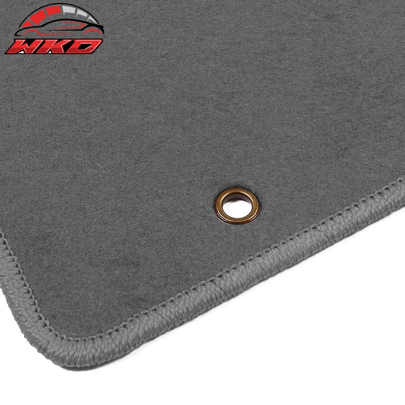 Fits 04-08 Acura TSX Car Floor Mats Liner Front Rear Nylon Gray Carpets 4PCS