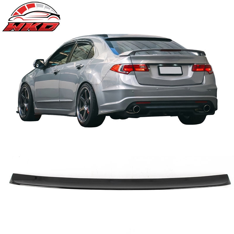 Wholesale 09-14 Acura TSX Sedan Gloss Black Roof Spoiler Wing Rear Window Shade ABS