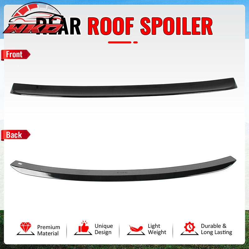 Fits 09-14 Acura TSX Sedan Gloss Black Roof Spoiler Wing Rear Window Shade ABS