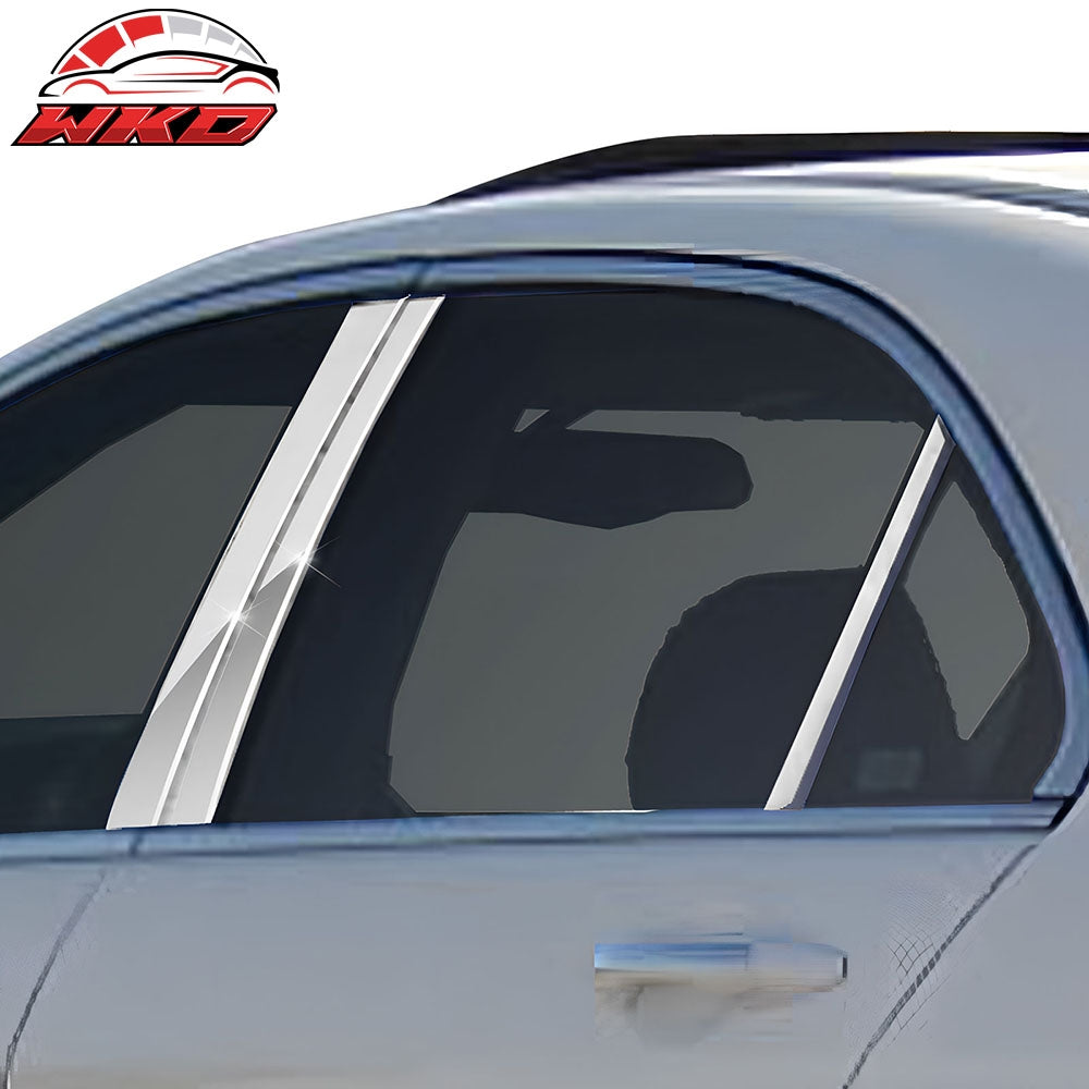 Wholesale 04-08 Acura TSX 6PCS Door Window Pillar Post Mirror Finish Stainless Steel