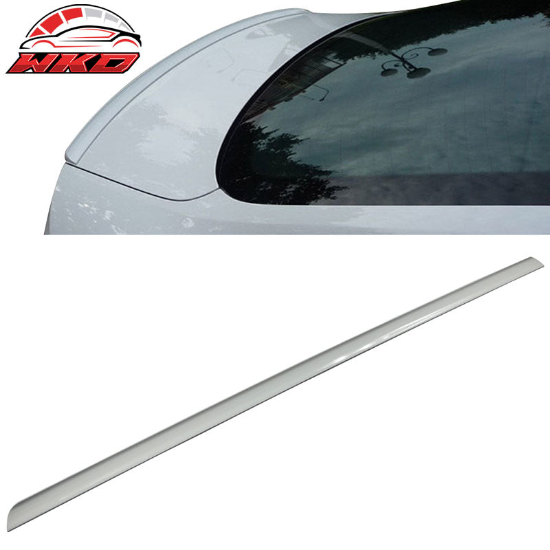 Fits 04-08 Acura TSX Painted White Trunk Spoiler Wing - PUF