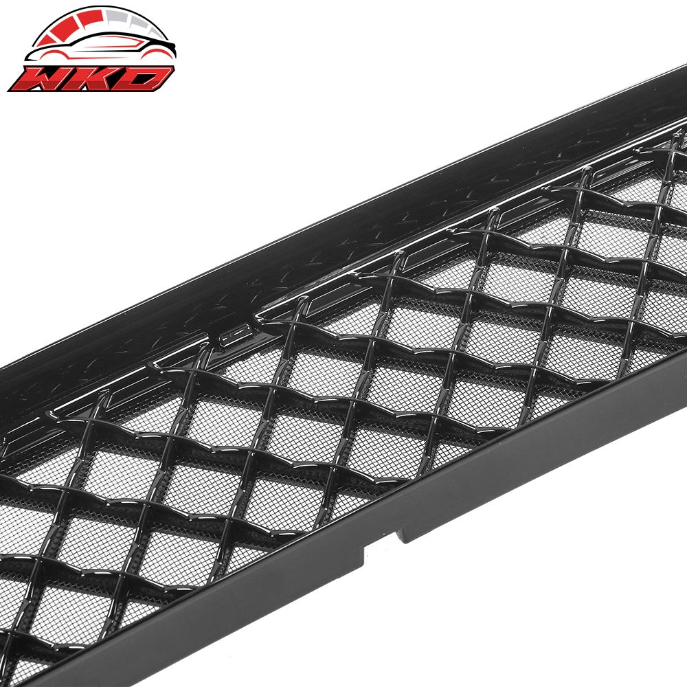 For 20-24 Tesla Model Y Air Vent Cover Intake Inlet Front Grille Gloss Black ABS