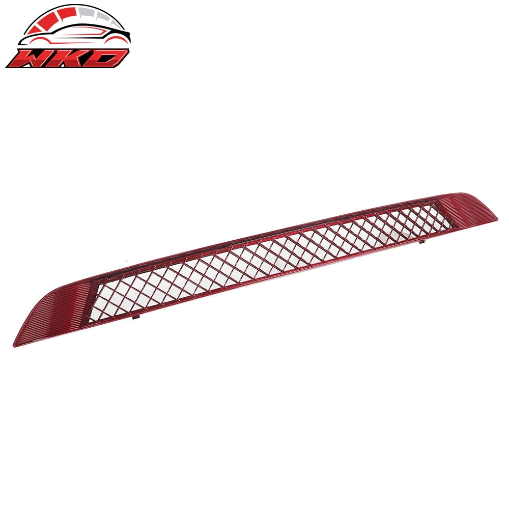 Fits 20-24 Tesla Model Y Air Vent Cover Intake Inlet Front Lower Grille Red ABS