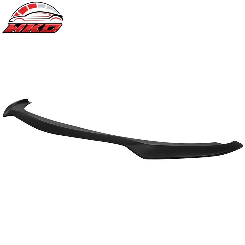 For 17-21 Alfa Romeo Giulia Front Bumper Lip Spoiler Unpainted PP Lower Splitter