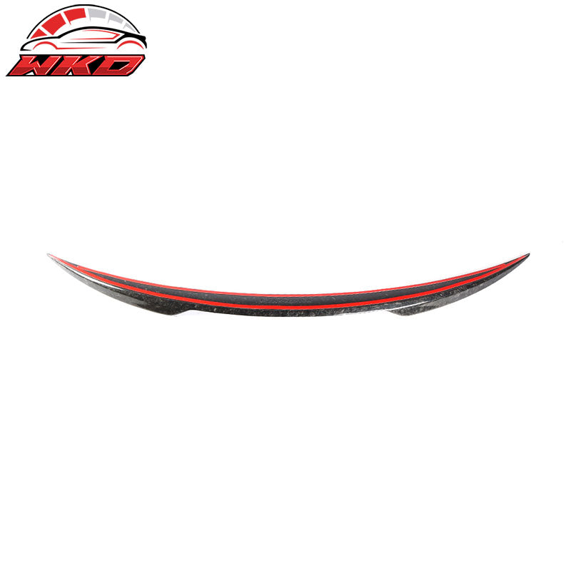 Fits 17-23 Alfa Romeo Giulia Sedan OE Style Trunk Spoiler Forged Carbon Fiber