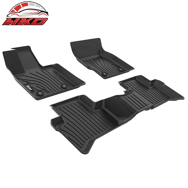 Fits 18-26 Alfa Romeo Stelvio Anti-Slip Floor Mats All Weather TPE Carpets 3PCS