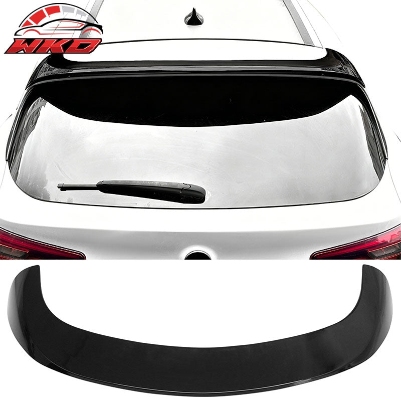 Wholesale 17-26 Alfa Romeo Stelvio Gloss Black IKON Style Rear Roof Spoiler Wing ABS - Wikond Auto