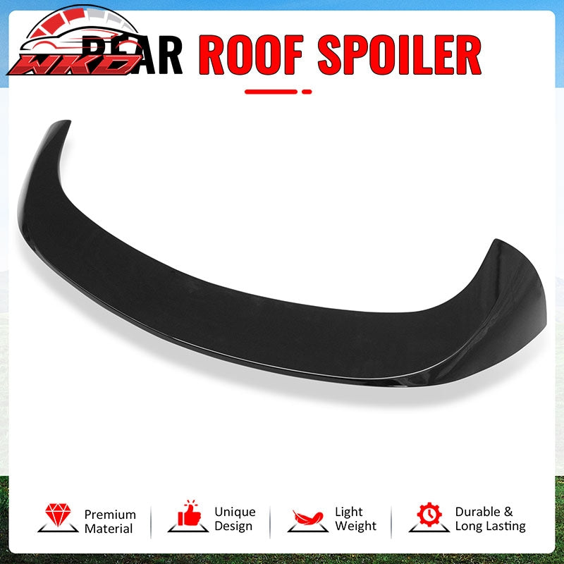 Wholesale 17-26 Alfa Romeo Stelvio Gloss Black IKON Style Rear Roof Spoiler Wing ABS - Wikond Auto