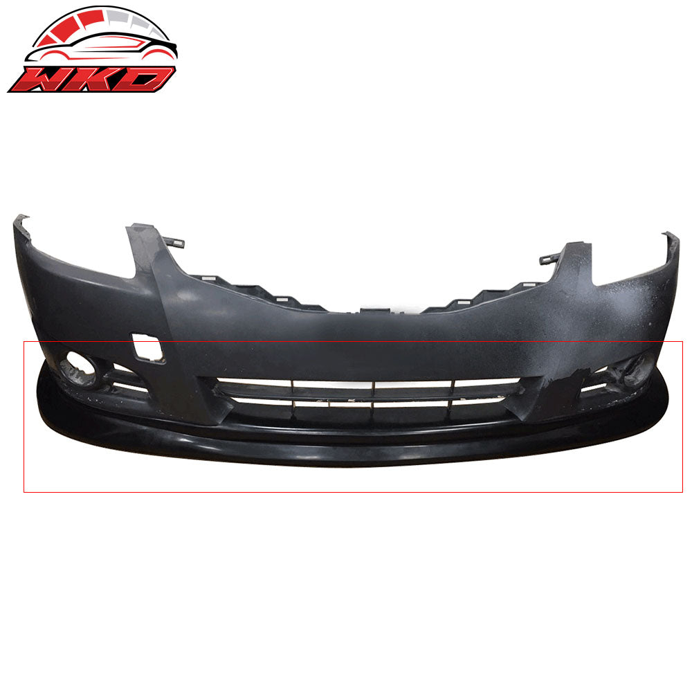 Fits 10-12 Nissan Altima 4Dr Sedan Ikon Aero DP Front Lip Bumper Splitter