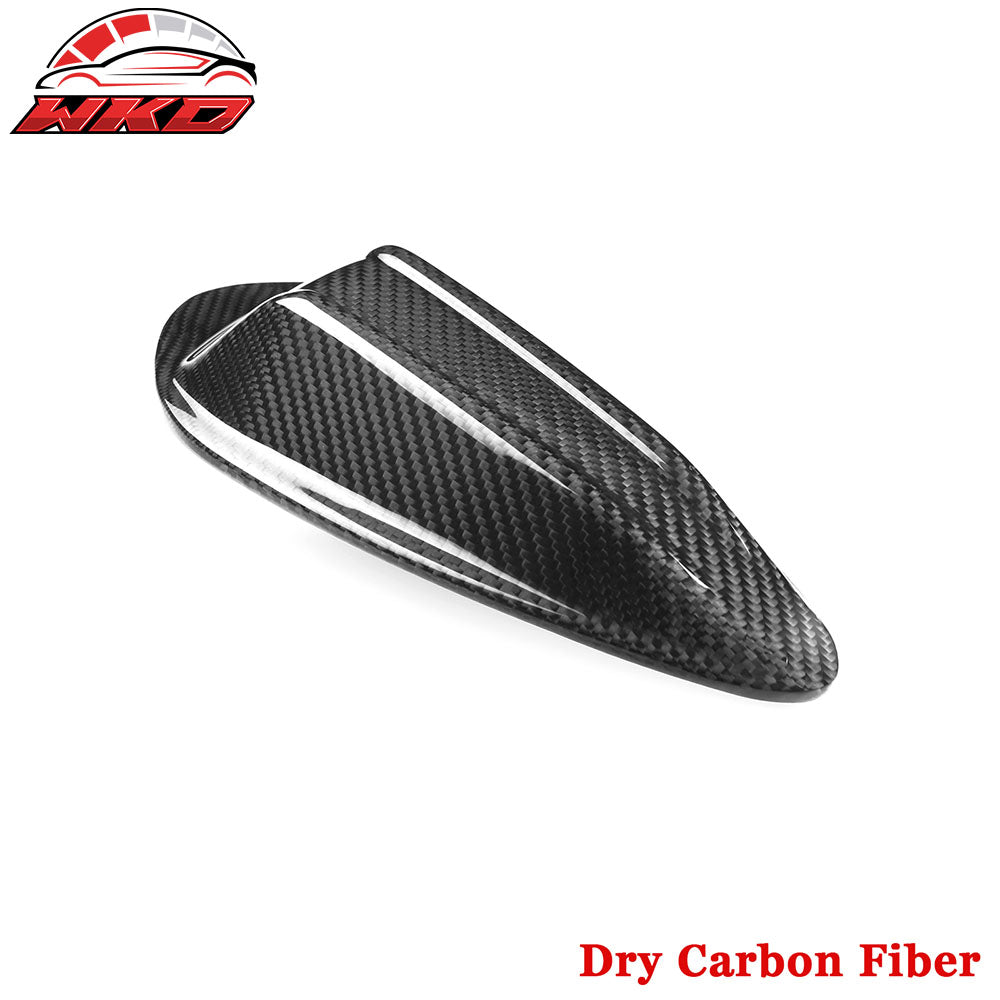 Dry Carbon Fiber Fits 23-26 BMW 3 Series G20 LCI OE Style Antenna Cover Trim