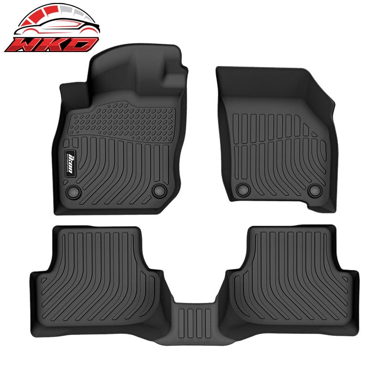 Wholesale 22-24 Audi A3 AWD TPE All Weather Waterproof 3D Floor Carpets + Trunk Mats - Wikond Auto