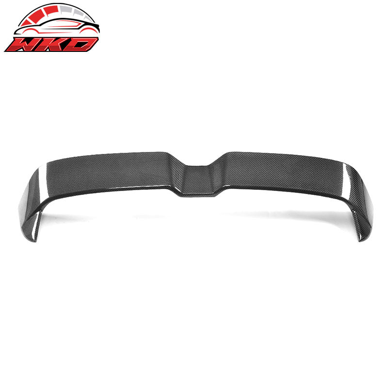 Fits 14-18 Audi A3 Carbon Fiber Rear Roof Spoiler Top Window Wing
