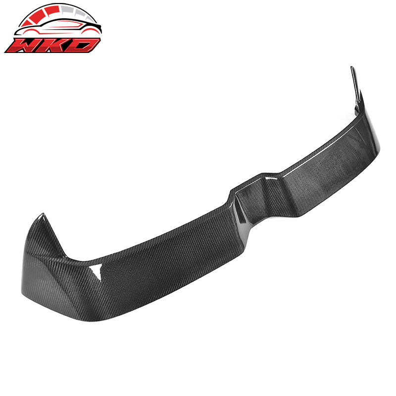 Fits 14-18 Audi A3 Carbon Fiber Rear Roof Spoiler Top Window Wing