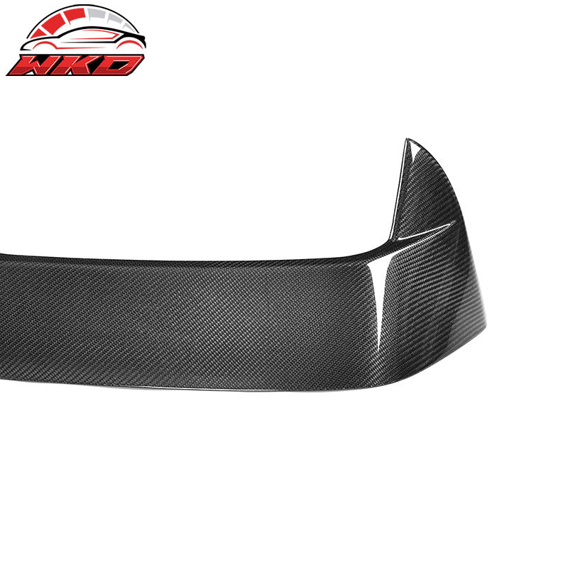 Fits 14-18 Audi A3 Carbon Fiber Rear Roof Spoiler Top Window Wing