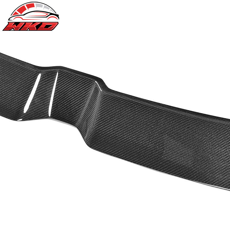Fits 14-18 Audi A3 Carbon Fiber Rear Roof Spoiler Top Window Wing