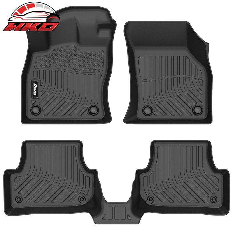 Wholesale 16-20 Audi A3 & S3 Sedan TPE All Weather Waterproof 3D Floor Mats Carpets