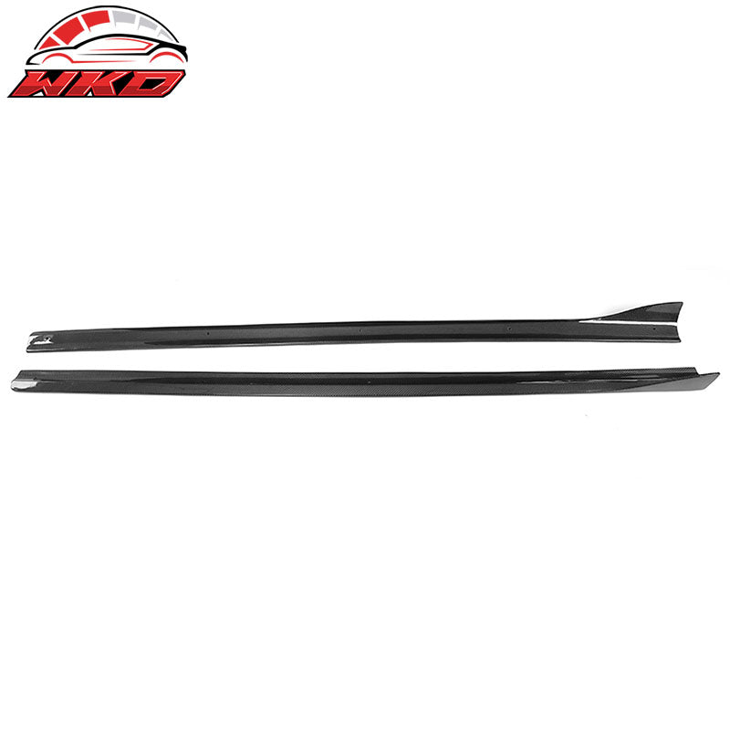Fits 14-17 Audi A3 S-Line S3 Sportback Carbon Fiber Side Skirts