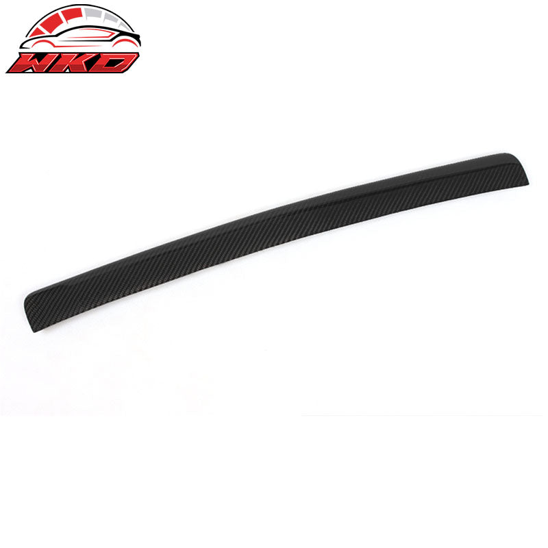 Wholesale 09-12 Audi A4 B8 Sedan O Style Front Bumper Lip Spoiler Matte Carbon Fiber