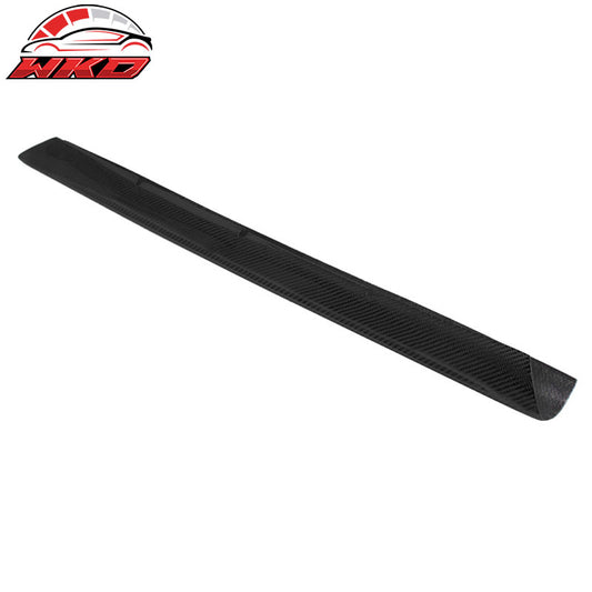 Wholesale 13-16 Audi A4 B8 OE Style Front Bumper Trims Center Lip Matte Carbon Fiber