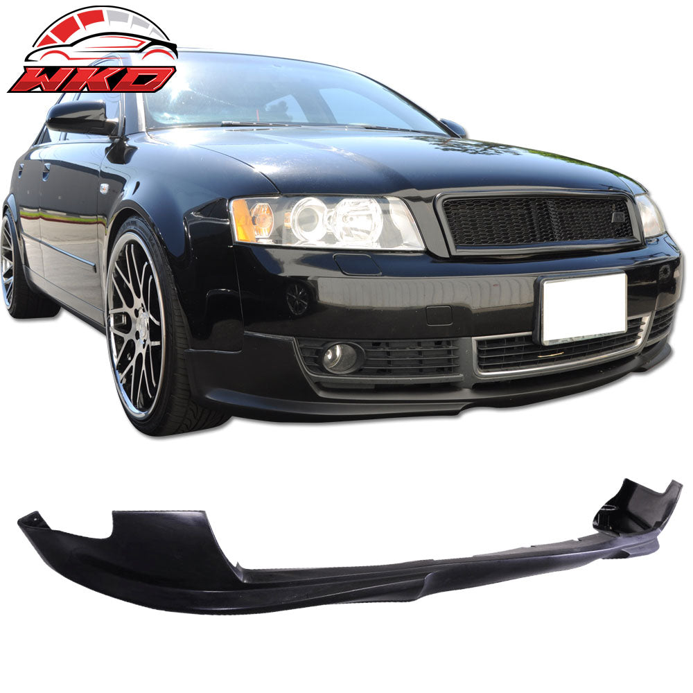 Fits 02-05 Audi A4 B6 Front Bumper Lip Spoiler- PU
