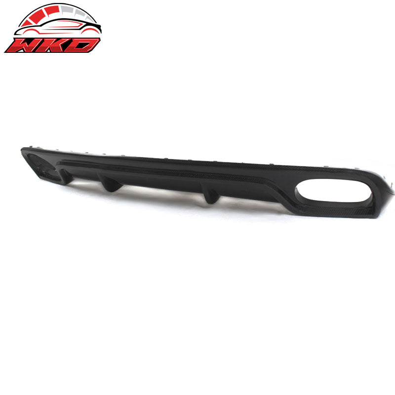 Wholesale 13-16 Audi A4 B9 Standard R Style Rear Bumper Diffuser Matte Carbon Fiber