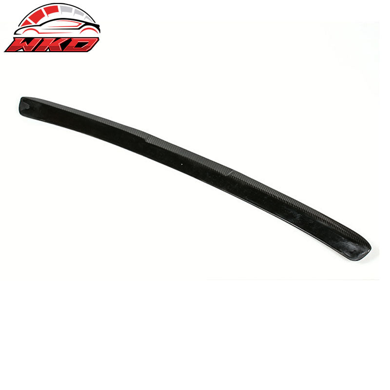 Fits 09-16 Audi A4 B8 4-Door Sedan A Style Rear Roof Spoiler Matte Carbon Fiber