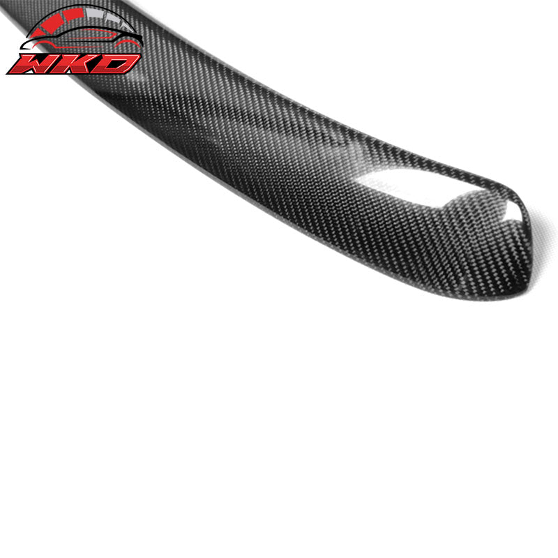 Fits 09-16 Audi A4 B8 4DR Sedan A Style Top Roof Spoiler Wing Carbon Fiber
