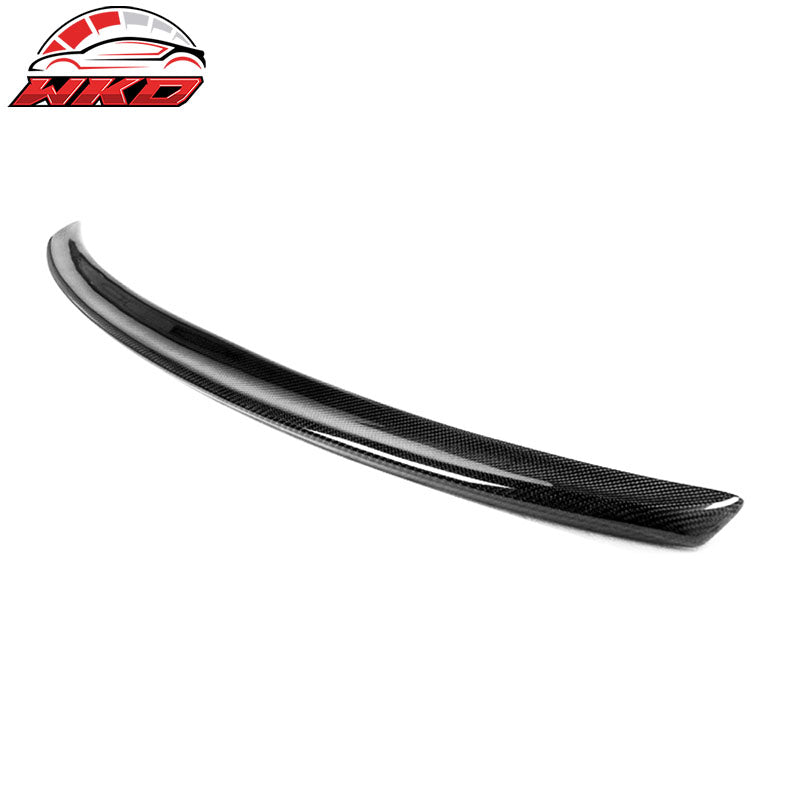 Fits 09-16 Audi A4 B8 Sedan 4-Door OE Style Rear Trunk Spoiler Carbon Fiber CF