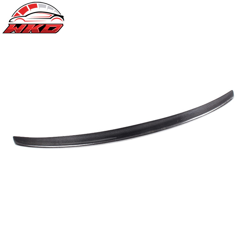 Fits 09-16 Audi A4 B8 Sedan 4-Door OE Style Rear Trunk Spoiler Carbon Fiber CF