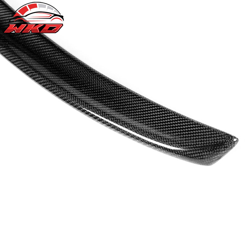 Fits 09-16 Audi A4 B8 Sedan 4-Door OE Style Rear Trunk Spoiler Carbon Fiber CF