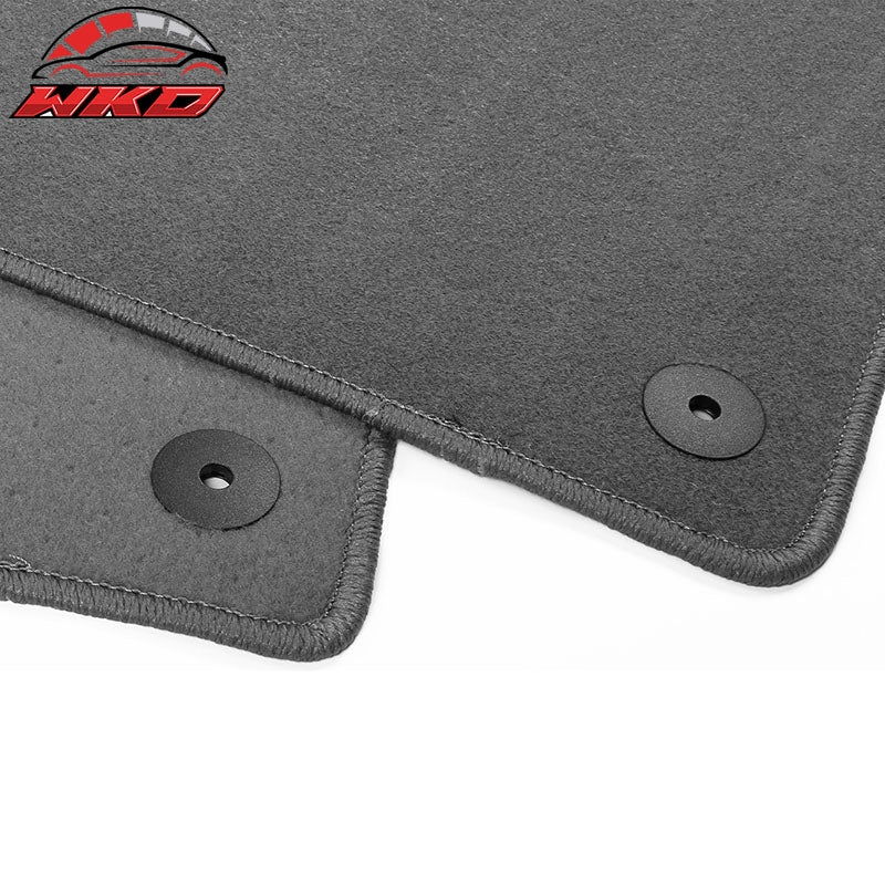 Fits 18-24 Audi A5 RS5 S5 Sportback Nylon Floor Mat Liner Gray Front Rear Carpet