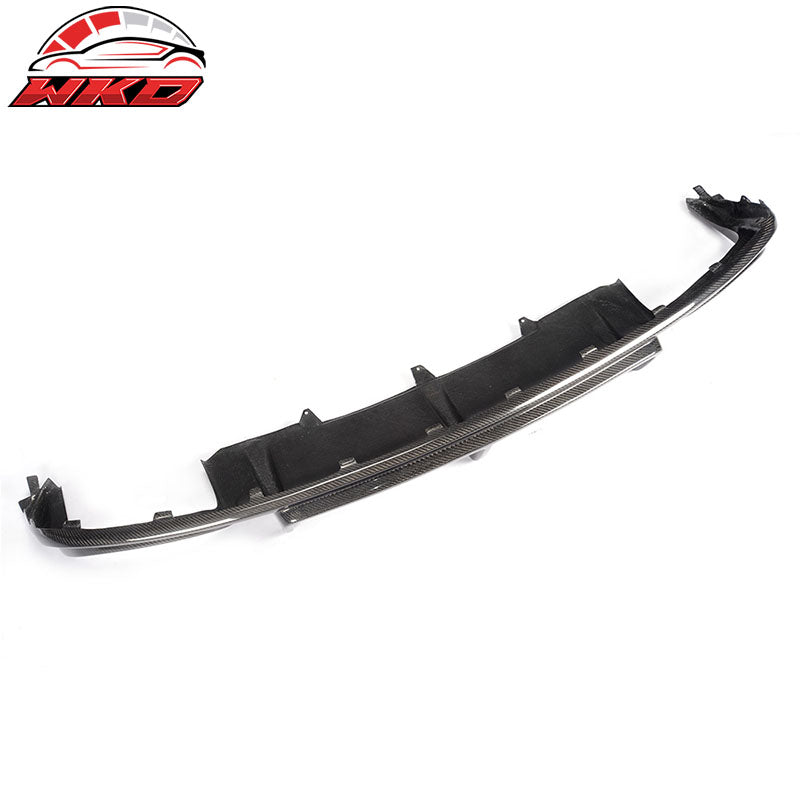 Fits 12-17 Audi A5 S5 Coupe OE Style Rear Bumper Lip Diffuser Matte Carbon Fiber
