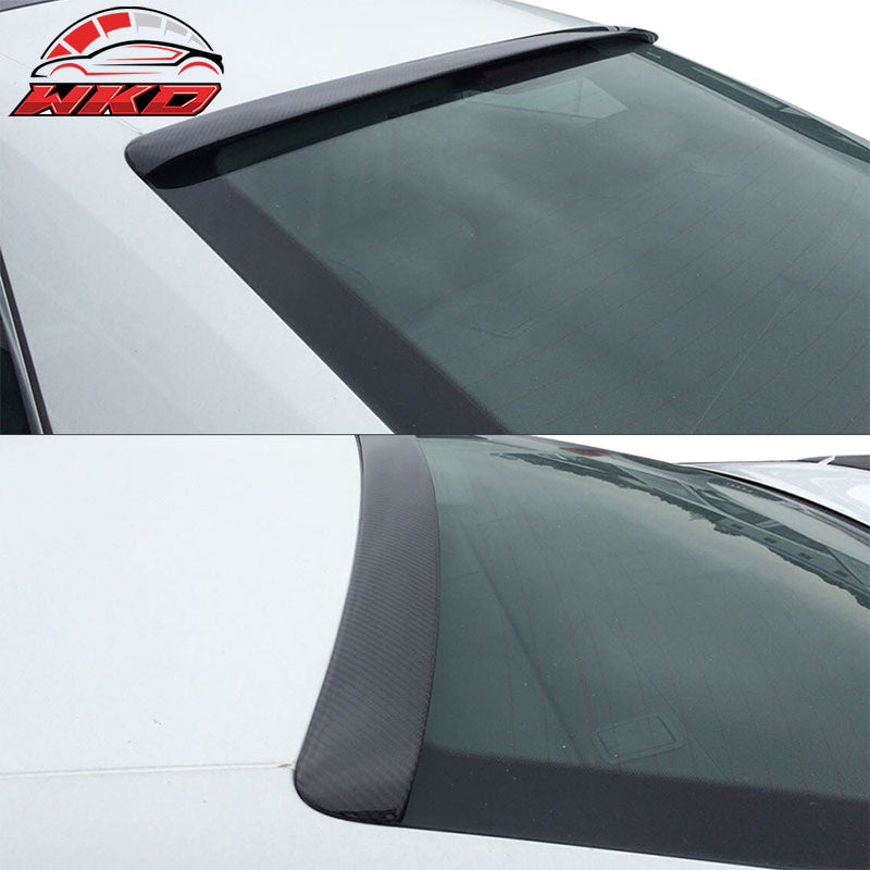 Fits 08-16 Audi A5 B8 13-15 RS5 Coupe CA Style Roof Spoiler Matte Carbon Fiber