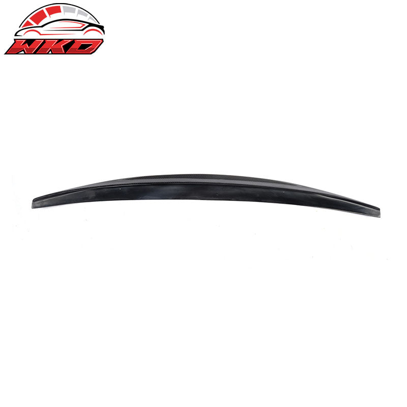 Fit 08-17 Audi A5 B8 B8.5 Coupe S Sty Matte Carbon Fiber Highkick Trunk Spoiler