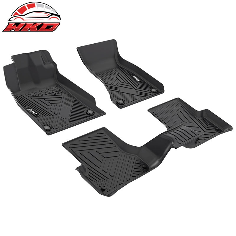 Fits 12-18 Audi A6 A7 Quattro RS7 S6 S7 All Weather 3D IKON Floor Mats Carpets