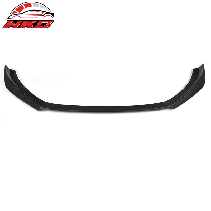 Wholesale 12-15 Audi A6 C7 4DR Facelift JC Style Front Bumper Lip Matte Carbon Fiber