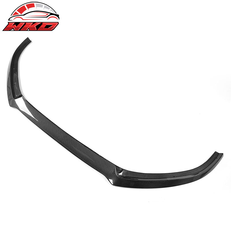 Fits 16-18 Audi A6 S6 C7 S-Line Carbon Fiber Front Bumper Lip