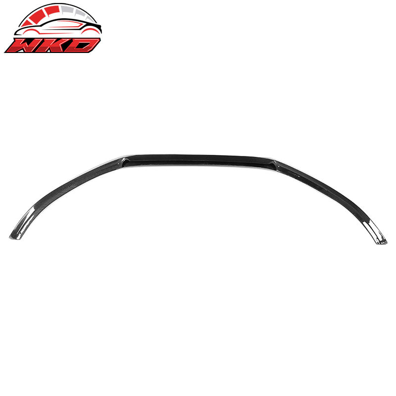 Fits 16-18 Audi A6 S6 C7 S-Line Carbon Fiber Front Bumper Lip