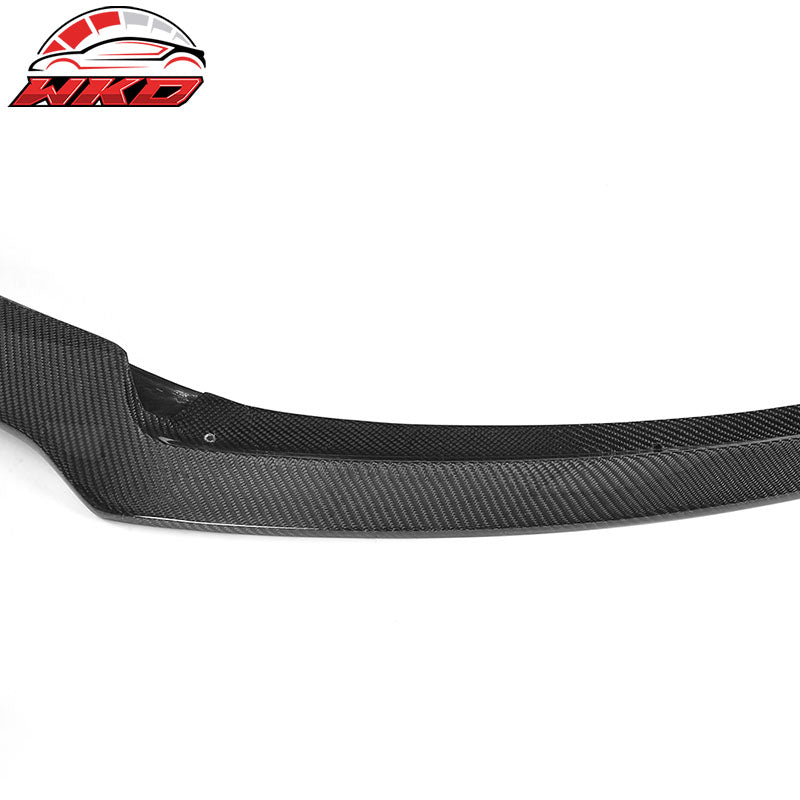 Fits 16-18 Audi A6 S6 C7 S-Line Carbon Fiber Front Bumper Lip