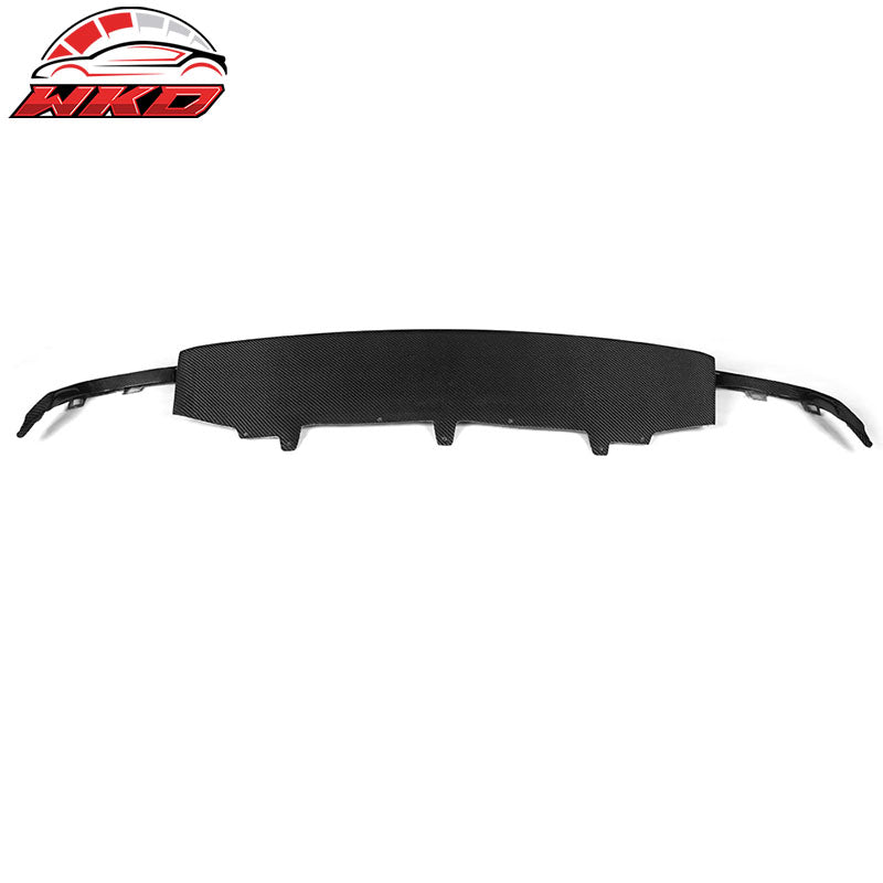 Wholesale 12-15 Audi A6 C7 Sedan S6 Style Rear Bumper Lip Diffuser Matte Carbon Fiber