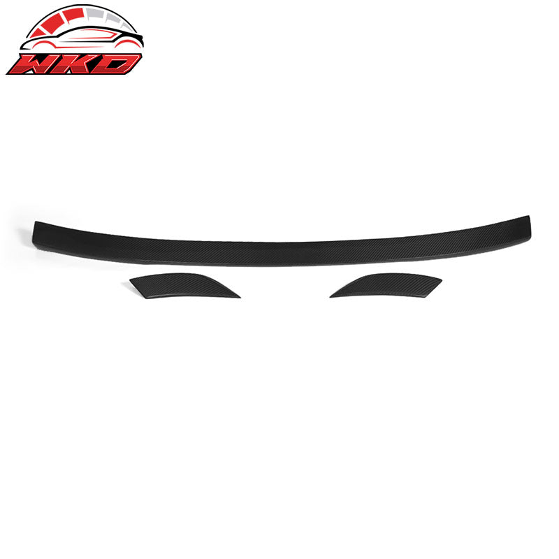 Wholesale 12-17 Audi A6 C7 4DR Non-S Line ABT Style Trunk Spoiler Matte Carbon Fiber