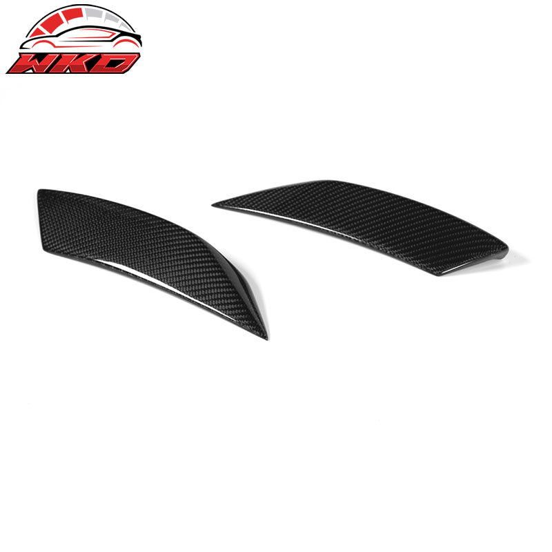 Fits 12-17 Audi A6 C7 4DR Non-S Line ABT Style Trunk Spoiler Matte Carbon Fiber