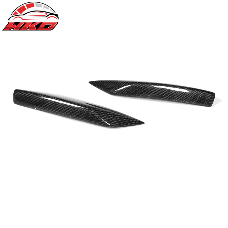 Fits 12-17 Audi A6 C7 4DR Non-S Line ABT Style Trunk Spoiler Matte Carbon Fiber