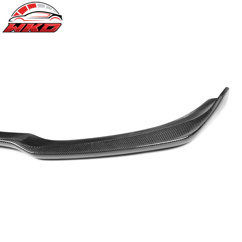 Fits 12-14 Audi A7 4G8 Sedan S-Line JC Style Front Bumper Lip Carbon Fiber CF