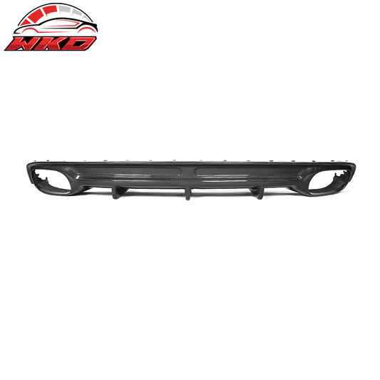 Wholesale 12-14 Audi A7 4Dr S Line OE Style Carbon Fiber Rear Bumper Lip Diffuser