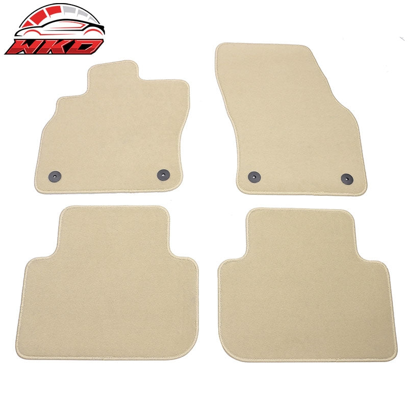 Wholesale 19-25 Audi Q3 F3 Nylon Car Floor Mats Liners Carpets 4PCS Set - Beige